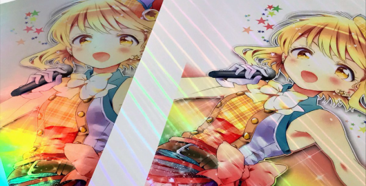 キラキラ輝く魔法の用紙！大好評の2.5Dホログラムペーパー！