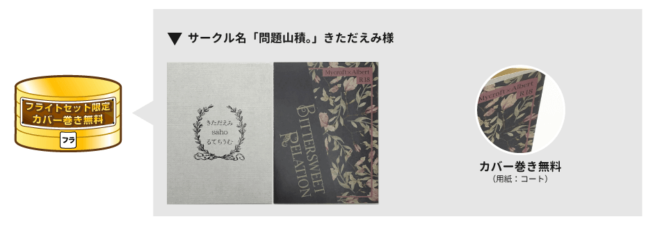 みんなののせのせ実例紹介 – 同人誌印刷の株式会社ホープツーワン