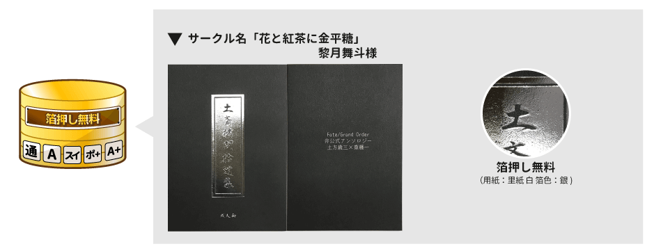 とも様　オーダー専用ページ みんなののせのせ実例紹介 – 同人誌印刷の株式会社ホープツーワン