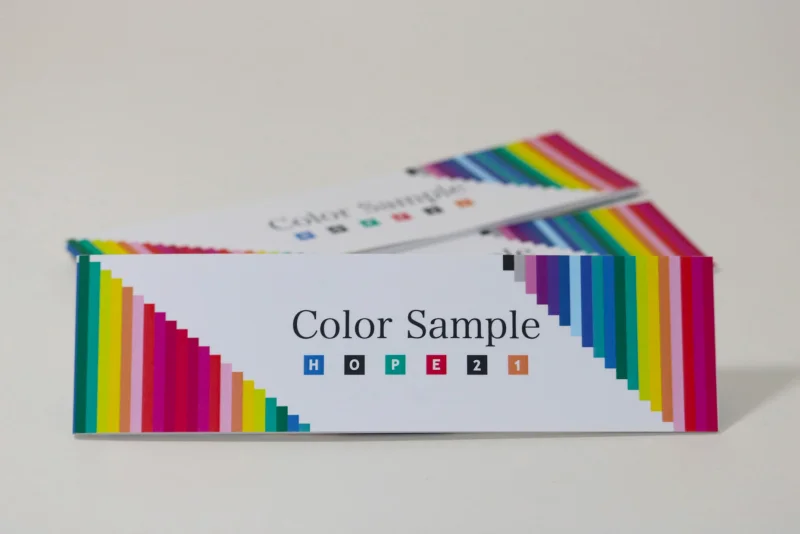 Color Sample（オフセット色刷り見本）