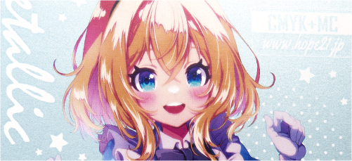 カラー＋メタリック表紙の印刷見本
