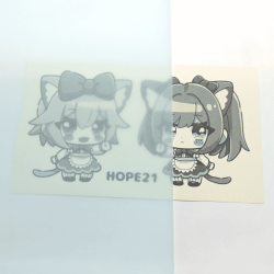 トレーシングペーパー うす青